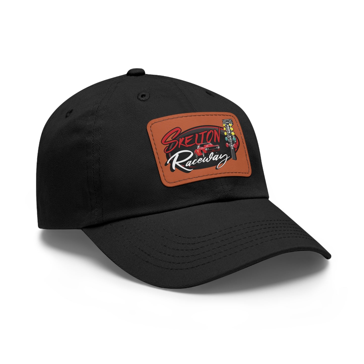 Skelton Raceway Hat with Leather Patch (Rectangle)