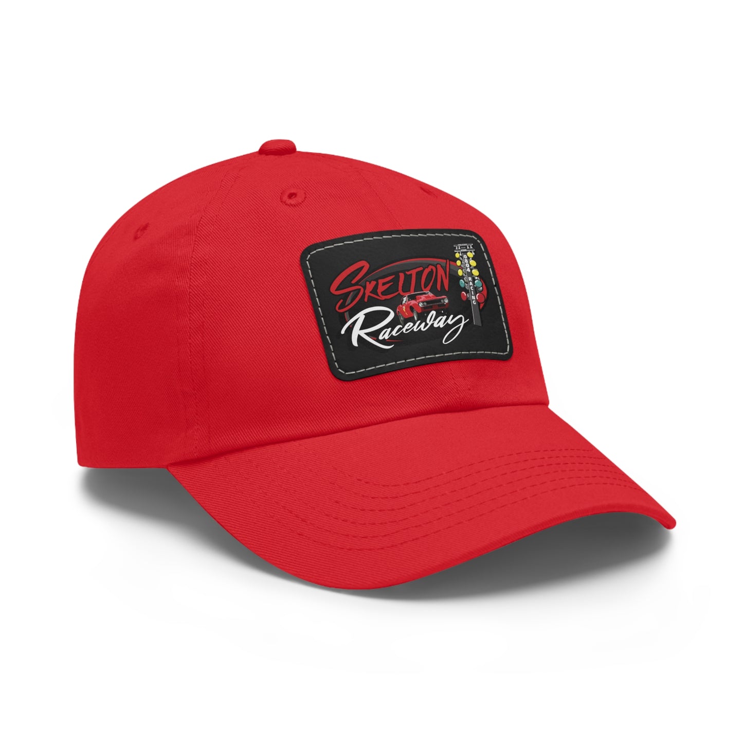 Skelton Raceway Hat with Leather Patch (Rectangle)