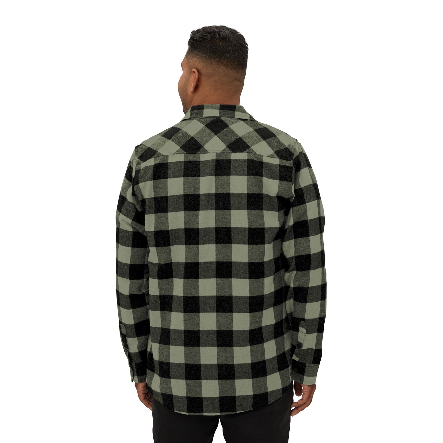 Unisex Flannel Skelton Raceway Shirt